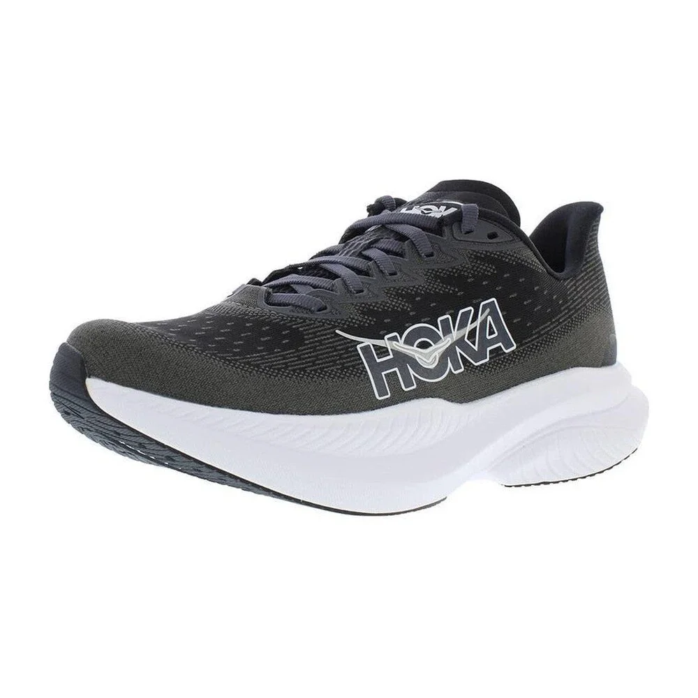 Hoka Women's Mach 6 Black/White 1147810-BWHT